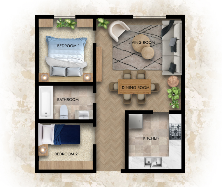 Pinewood Manor Floor Plan 2