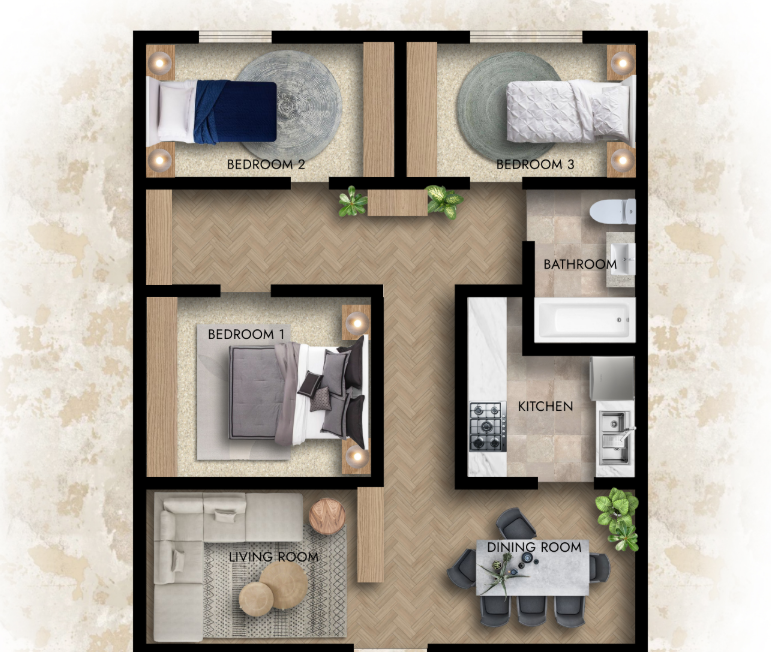 Pinewood Manor Floor Plan 3